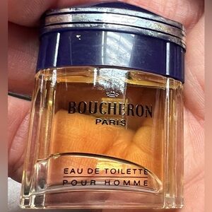 Vintage Boucheron Pour Homme Mini EDT for Men 4.5 ml/.15 fl oz